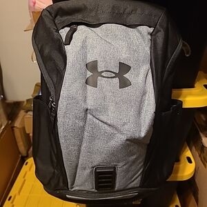 Under Armour Contain Grey and Black Backpack